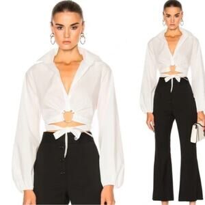Cinq à Sept Elegant White Blouse